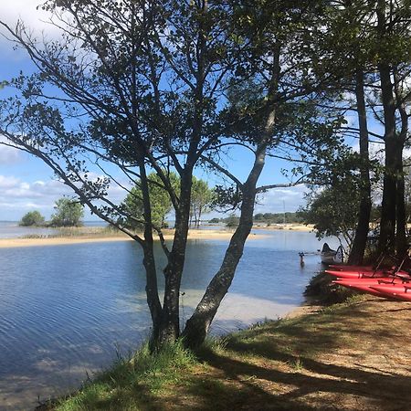 Hotel Cote Et Lac Biscarrosse Bagian luar foto