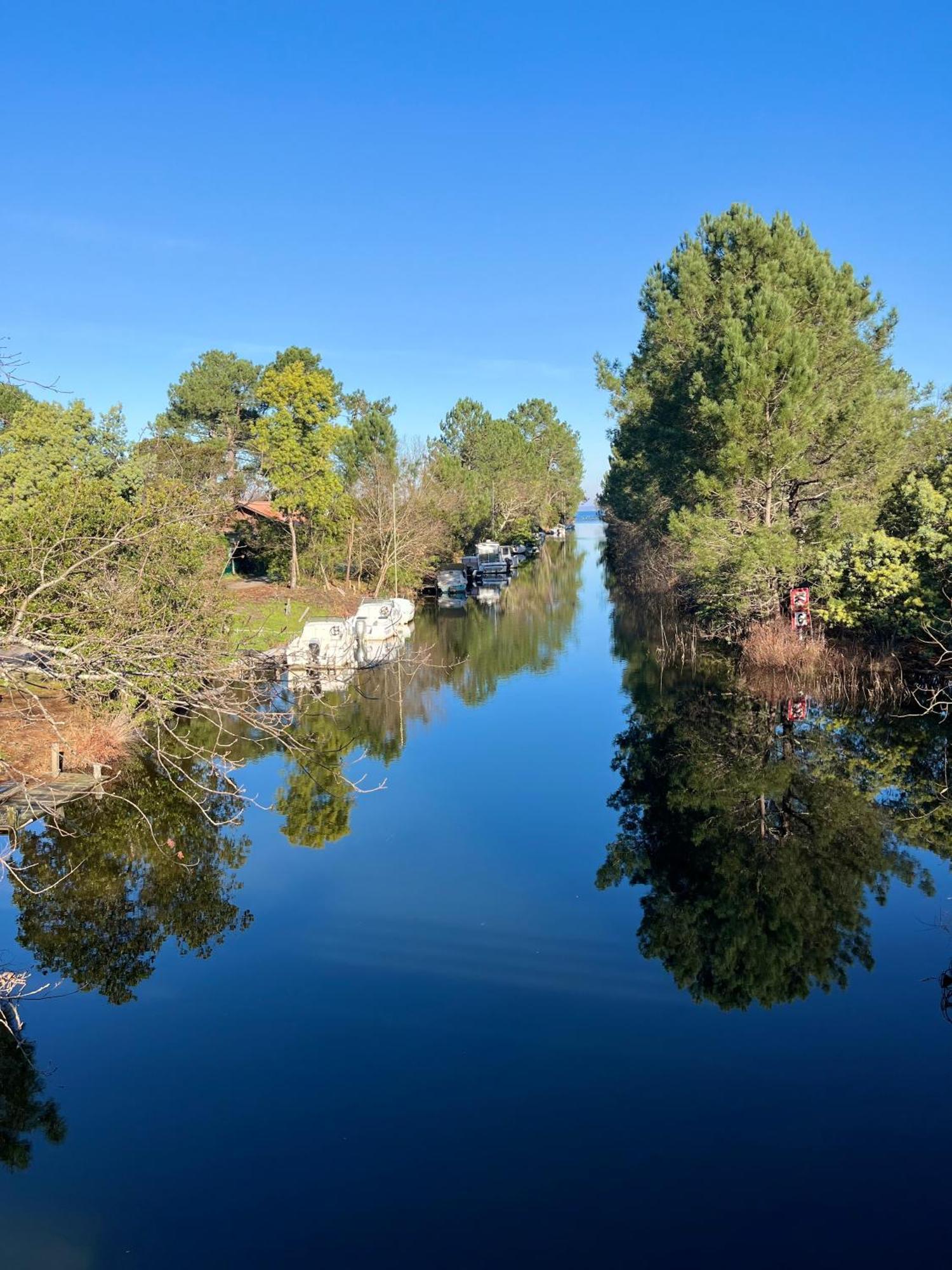 Hotel Cote Et Lac Biscarrosse Bagian luar foto