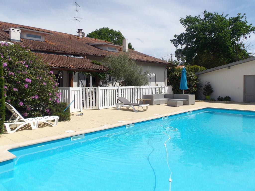 Hotel Cote Et Lac Biscarrosse Bagian luar foto