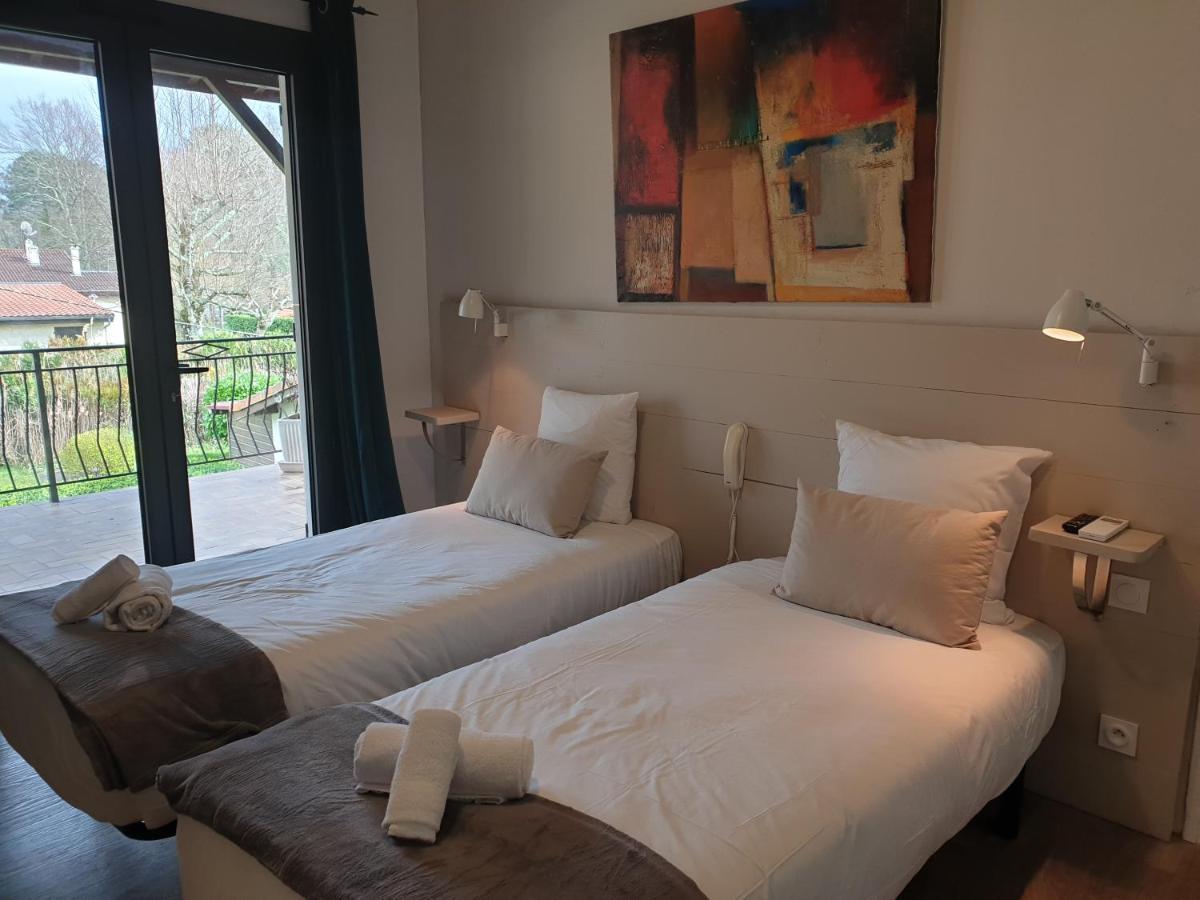 Hotel Cote Et Lac Biscarrosse Bagian luar foto